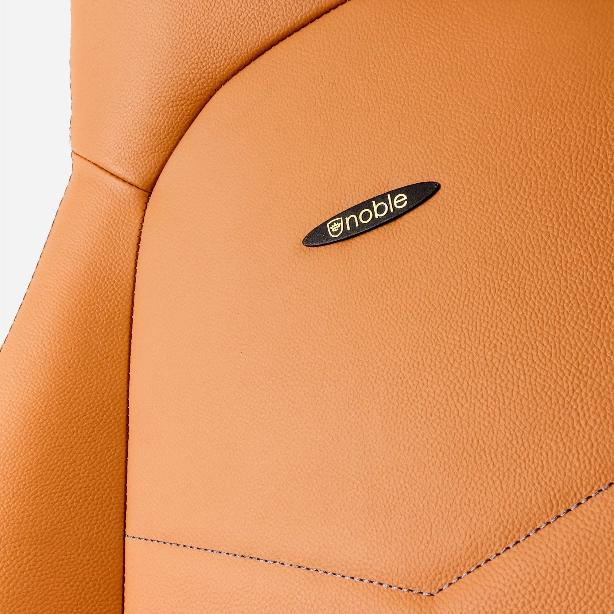Noblechairs Icon Echtleder Gaming Silla - Cognac Negro