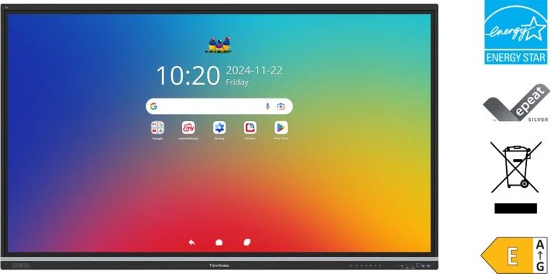EAN 0766907032000 - Viewsonic IFP9851 Display pizarra blanca interactiva 2,49 m (98") 3840 x 2160 Pixeles Pantalla táctil Neg imagen 8