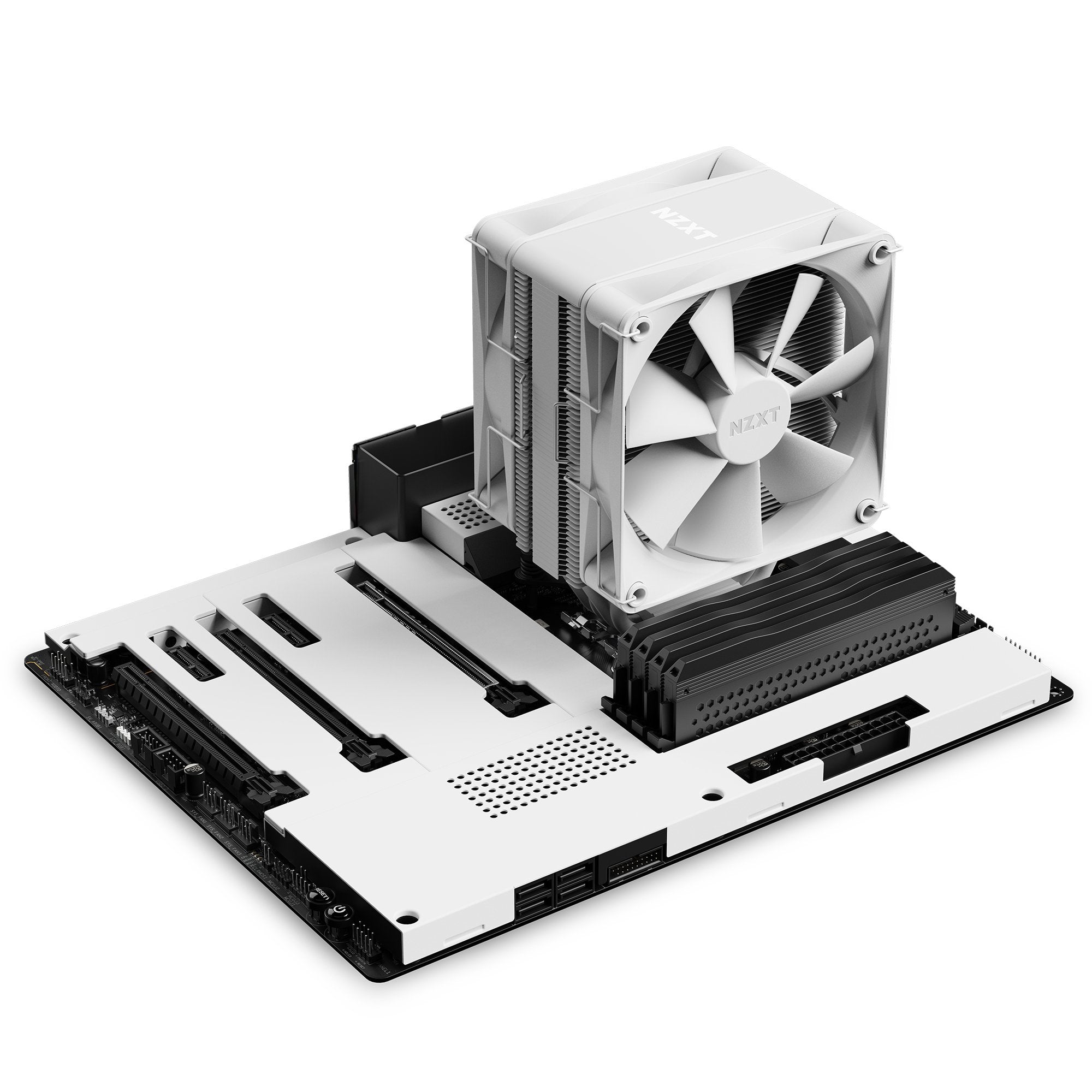 EAN 5056547200187 - NZXT T120 Procesador Refrigerador de aire 12 cm Blanco 1 pieza(s) imagen 6
