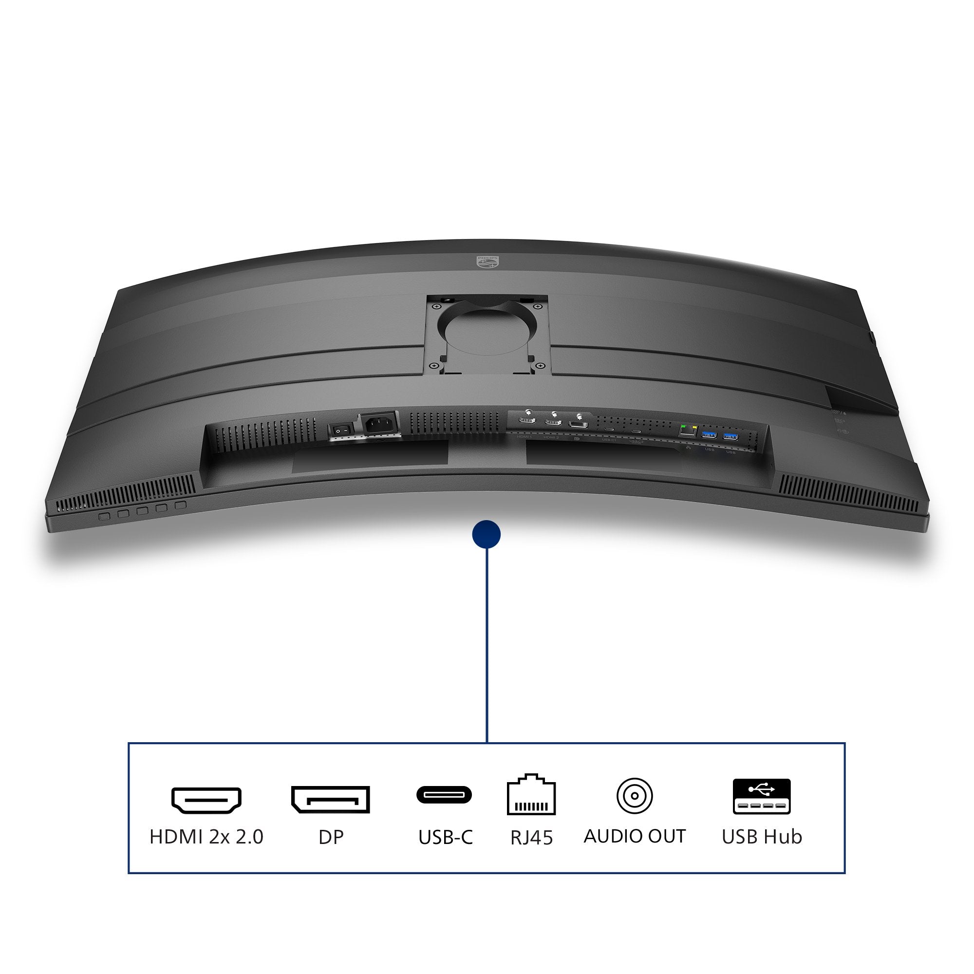 EAN 8712581806040 - Philips 5000 series 34B2U5600C/00 pantalla para PC 86,4 cm (34") 3440 x 1440 Pixeles Dual QHD LCD Gris imagen 6
