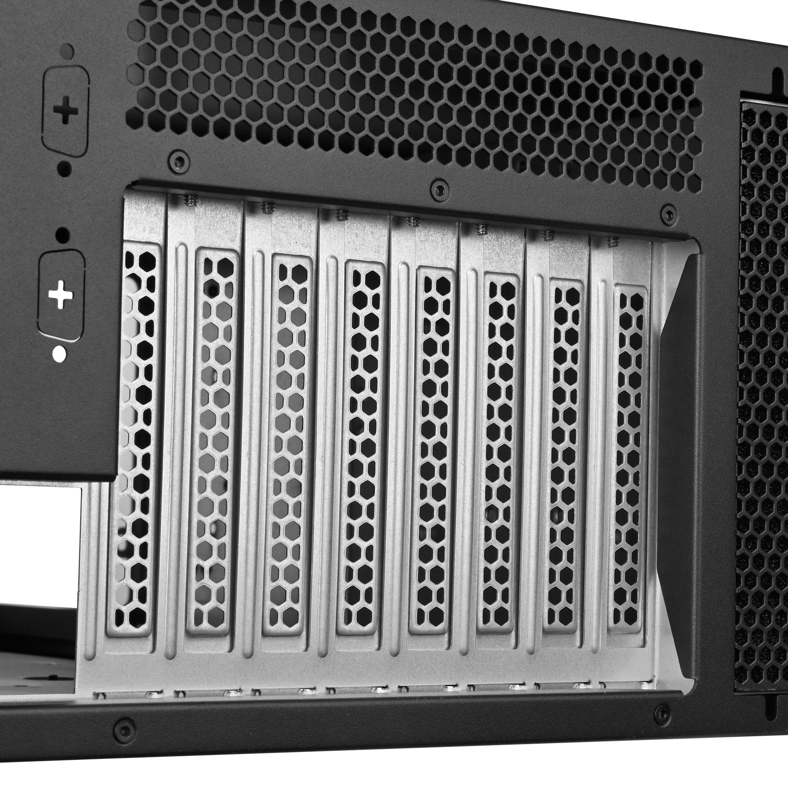EAN 4710679817224 - Silverstone RM46-502-I Estante Negro imagen 10