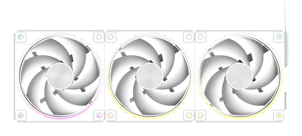 Ventilador Pc Zalman Zm-Df120 White Argb 1x Vent 120mm
