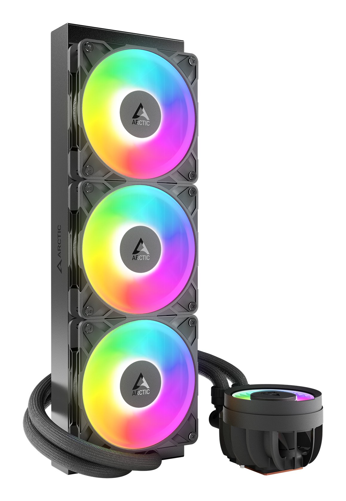 EAN 4895265000256 - ARCTIC Liquid Freezer III Pro 360 A-RGB Procesador Kit de refrigeración líquida 12 cm Negro 1 pieza(s) imagen 2