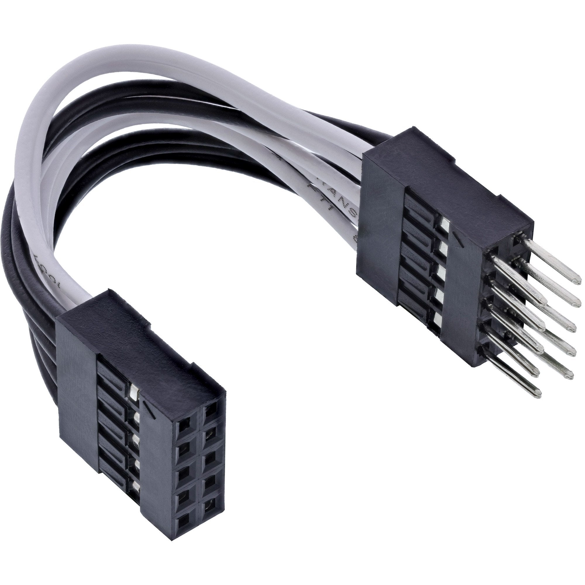 Extensión Interna Usb Inline 2x 5 Pines Macho A Hembra Directo 5 Cm