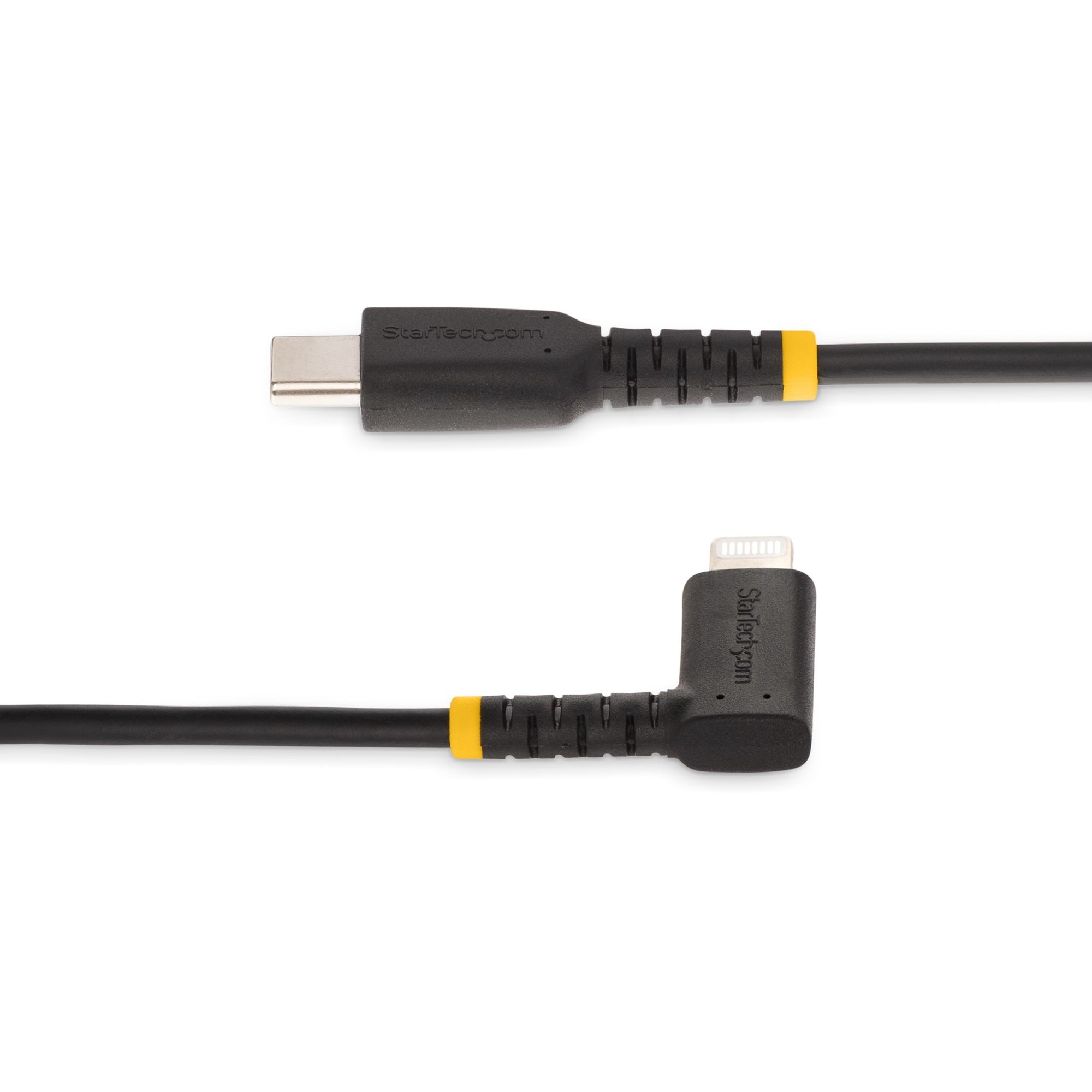 Startech Cable Usb-C A Lightning 1m Acodado Con Certificación Mfi Para Iphone