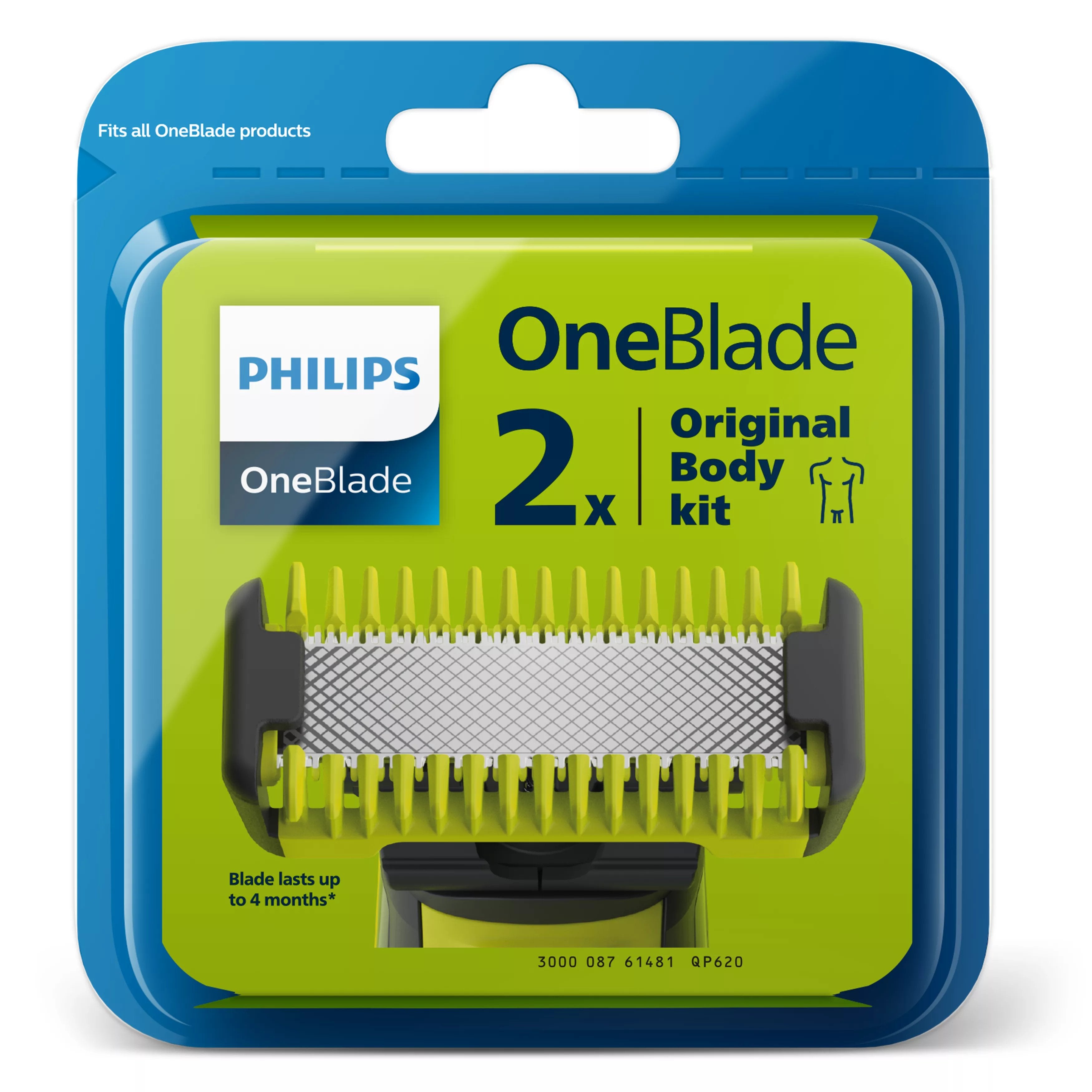 EAN 8710103831648 - Philips Norelco OneBlade QP620/50 accesorio para maquina de afeitar Cuchilla de afeitar imagen 4
