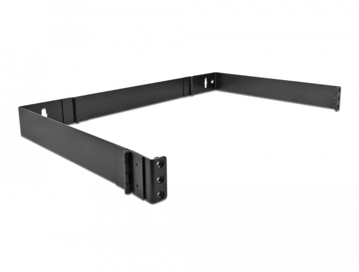 Delock 43318 Rack De Montaje En Pared 1u Negro Plegable Para Dispositivos De 19?