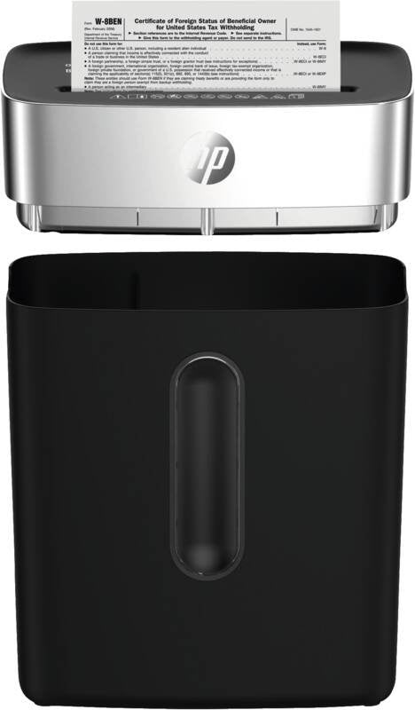 EAN 4030152953202 - HP OneShred 8CC triturador de papel Corte en partículas 68 dB 22 cm Negro imagen 4