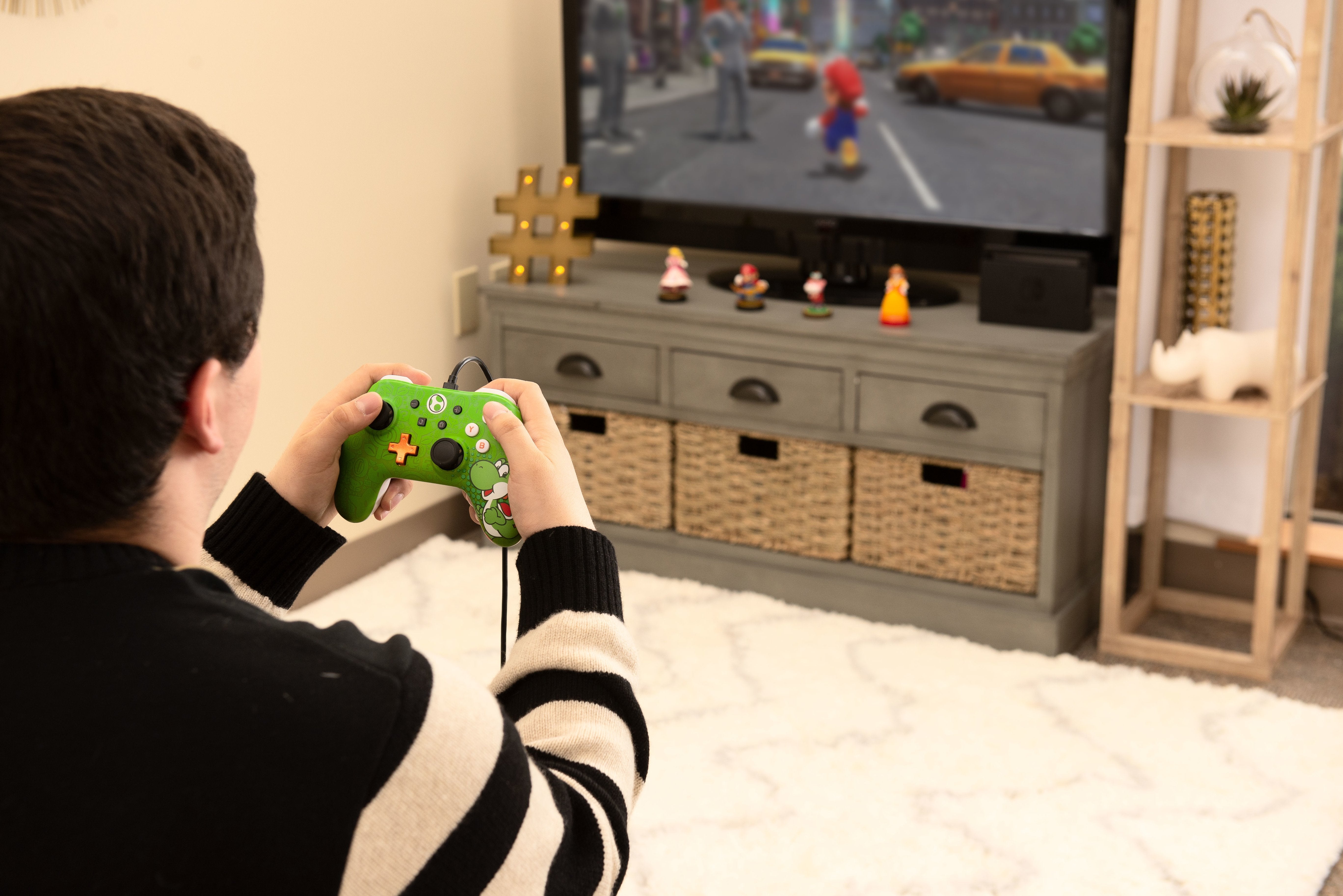 EAN 0617885017995 - PowerA Yoshi Verde, Blanco USB Gamepad Analógico/Digital Nintendo Switch imagen 14