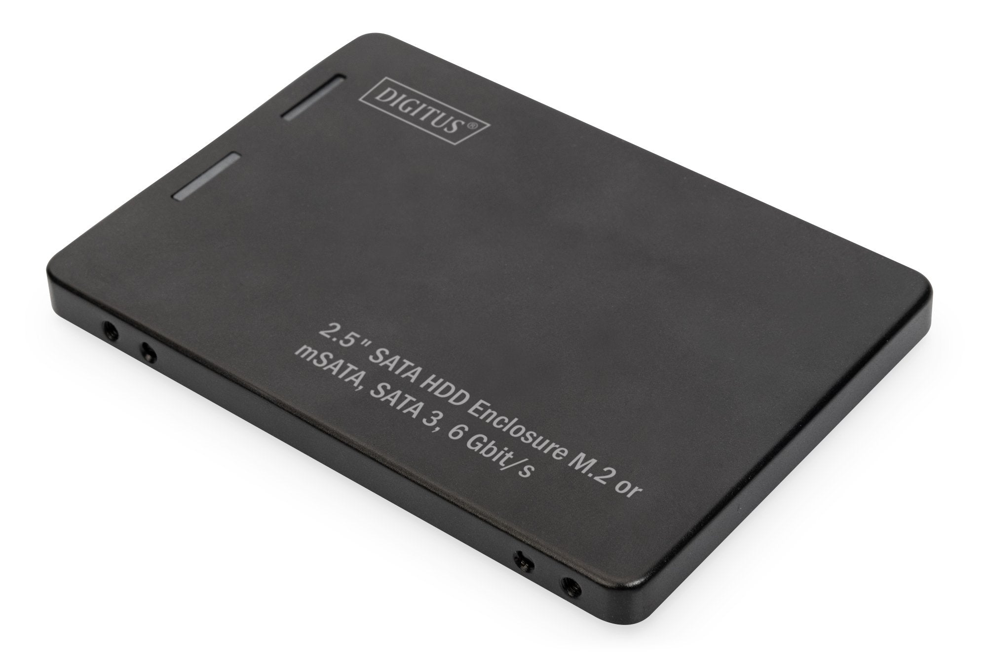 EAN 4016032457688 - Digitus DA-71118 caja para disco duro externo Caja externa para unidad de estado sólido (SSD) Negro 2.5" imagen 1