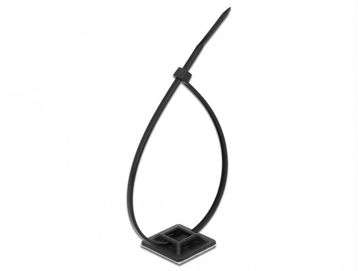 EAN 4043619186808 - DeLOCK 18680 soporte para brida Negro Nylon 10 pieza(s) imagen 2