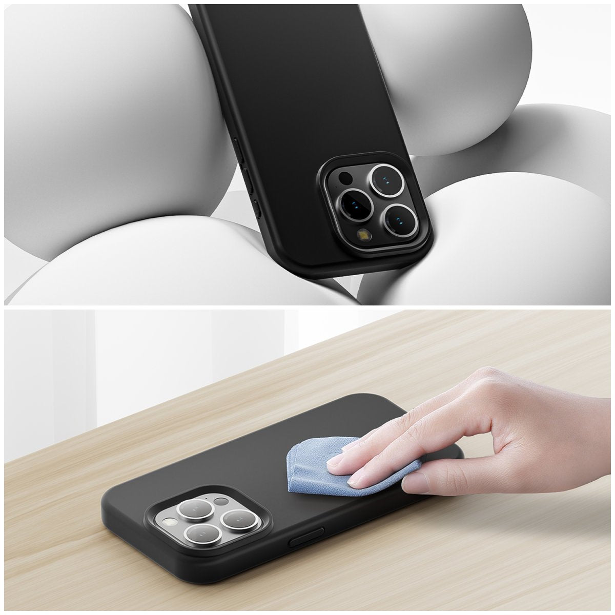 4smarts Funda De Silicona Cupertino Para Apple Iphone 15 Pro Compatible Magsafe