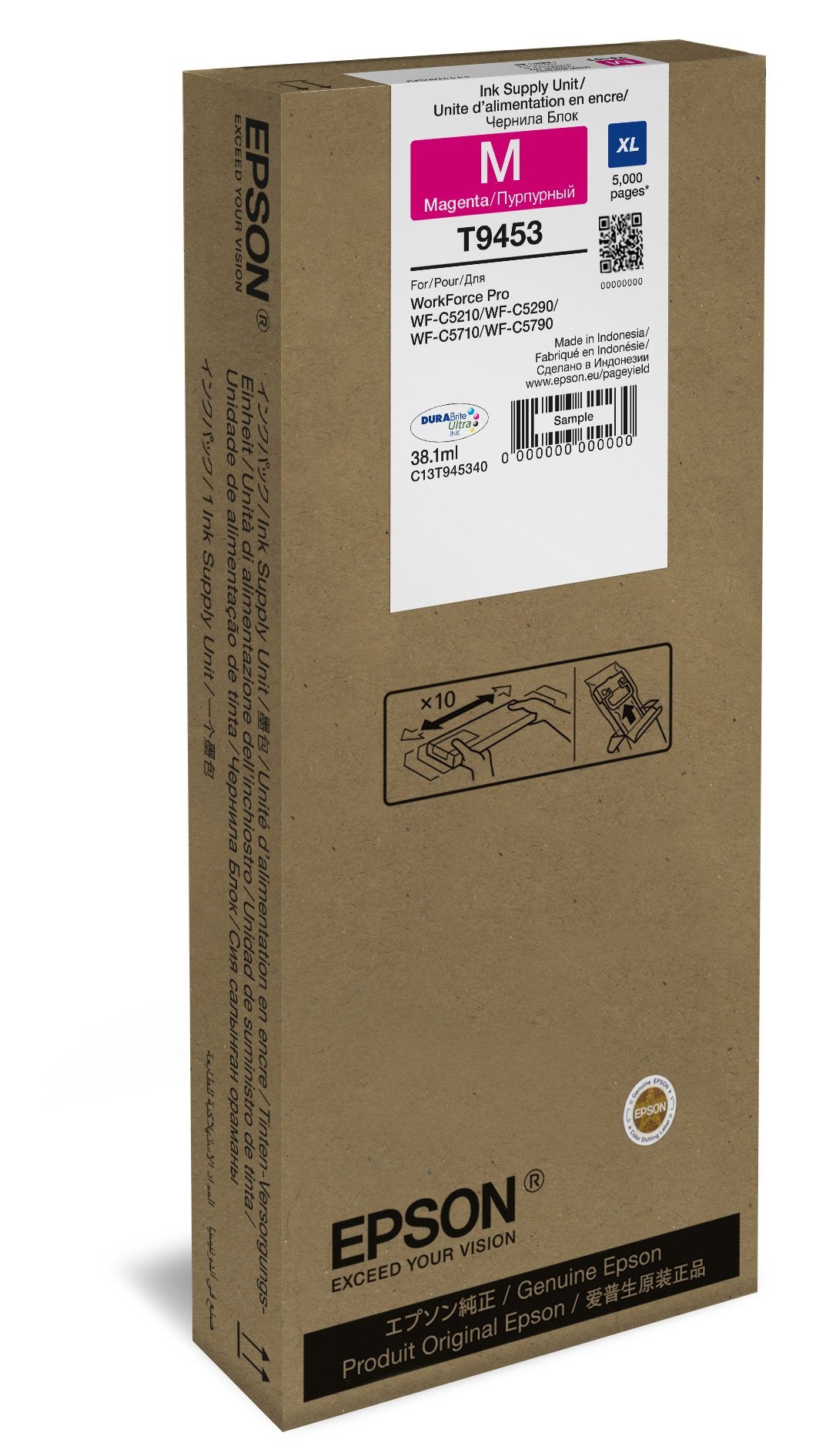 EAN 8715946645360 - Epson C13T945340 cartucho de tinta 1 pieza(s) Original Alto rendimiento (XL) imagen 1