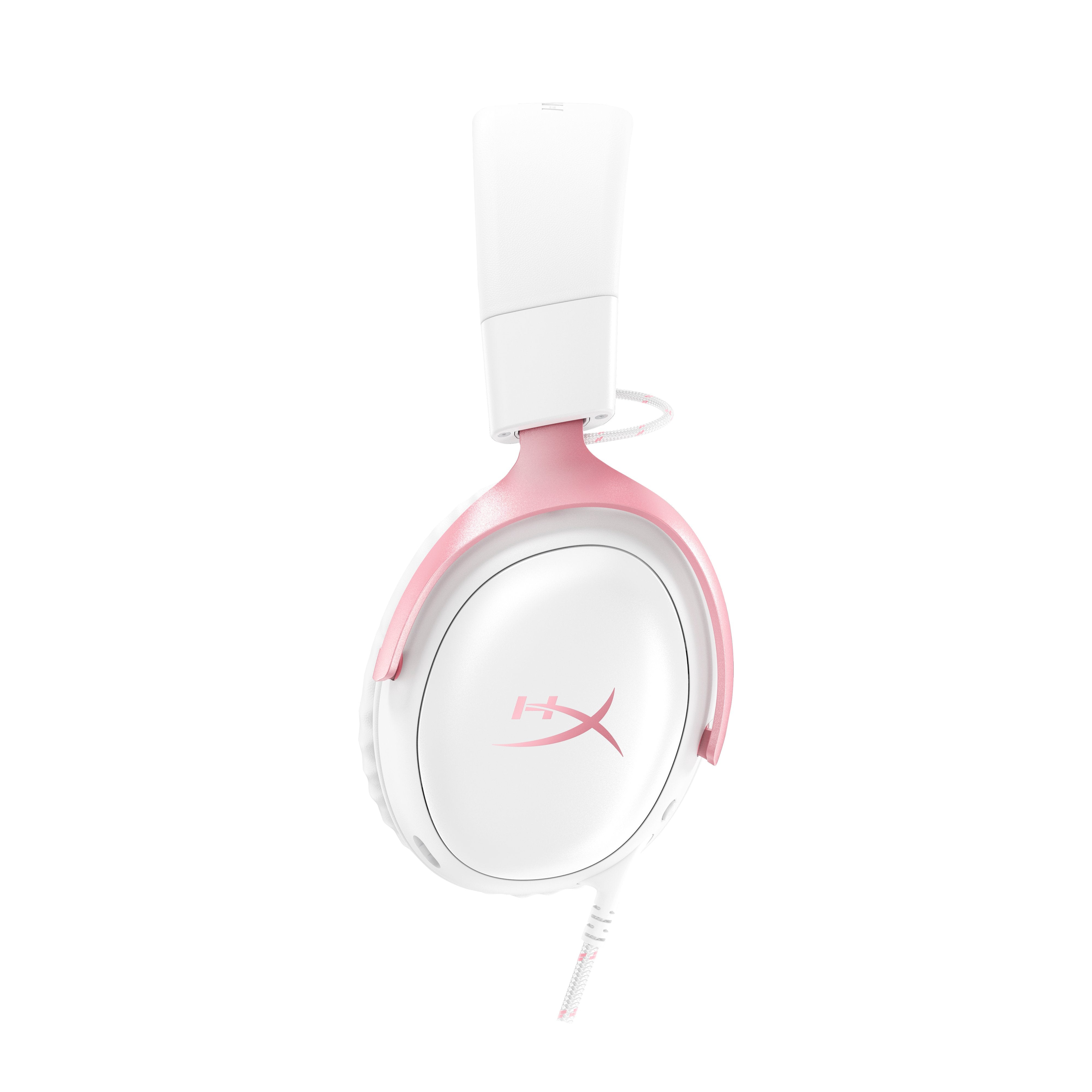 EAN 0198122306930 - HyperX Cloud III White/Pink Gaming Headset Alámbrico Diadema Juego Rosa, Blanco imagen 10