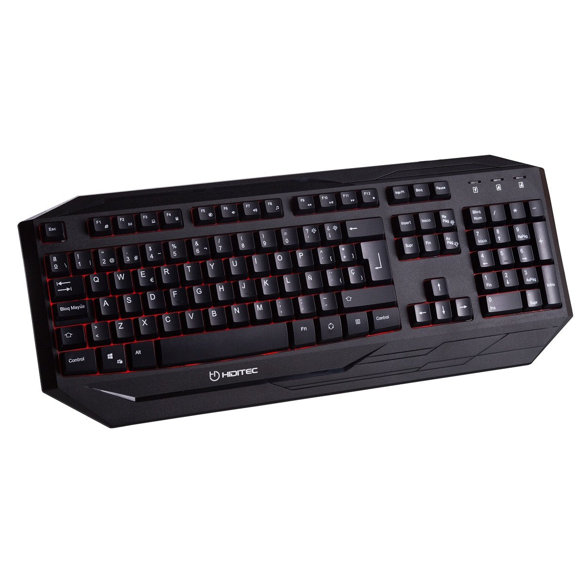 Hiditec Gk200 Teclado Usb Qwerty Negro