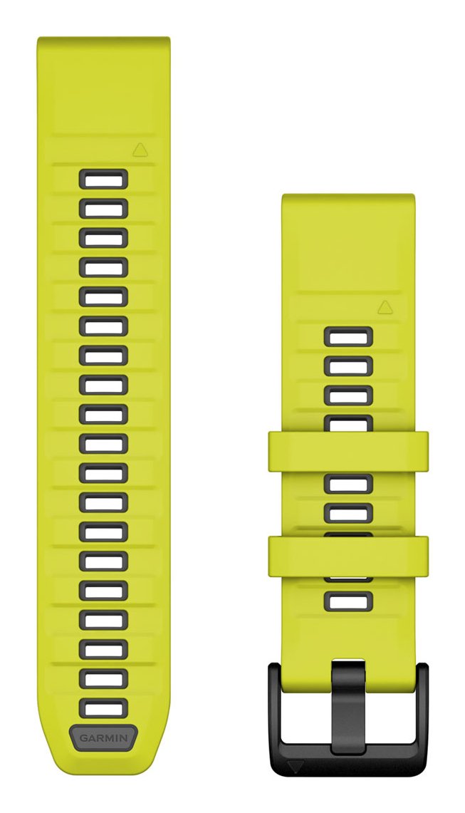 Garmin Ersatzarmband Quickfit 22mm Silikon Amp Amarillo Graphit