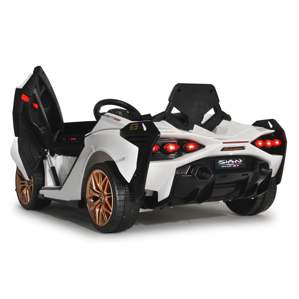 Jamara Ride-On Lamborghini Sian Blanco 37 Mhz 3+