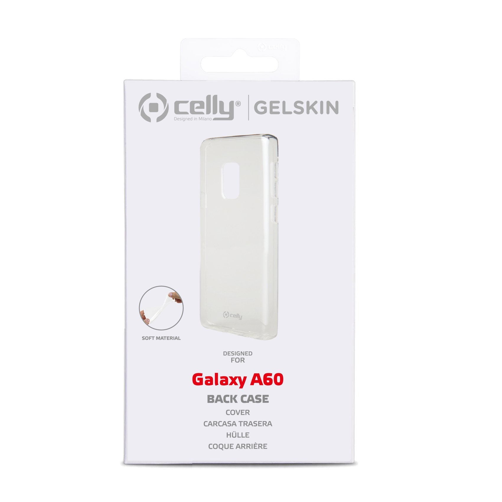 EAN 8021735752066 - Celly Gelskin funda para teléfono móvil 16 cm (6.3") Transparente imagen 4