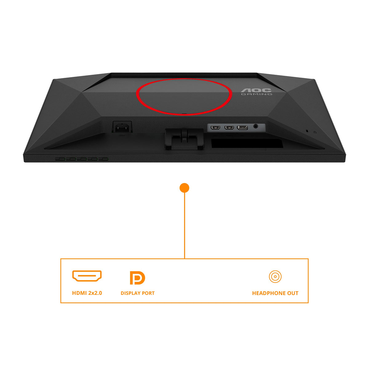 EAN 4038986633024 - AOC G4 25G4SRE pantalla para PC 62,2 cm (24.5") 1920 x 1080 Pixeles Full HD LED Negro, Rojo imagen 3