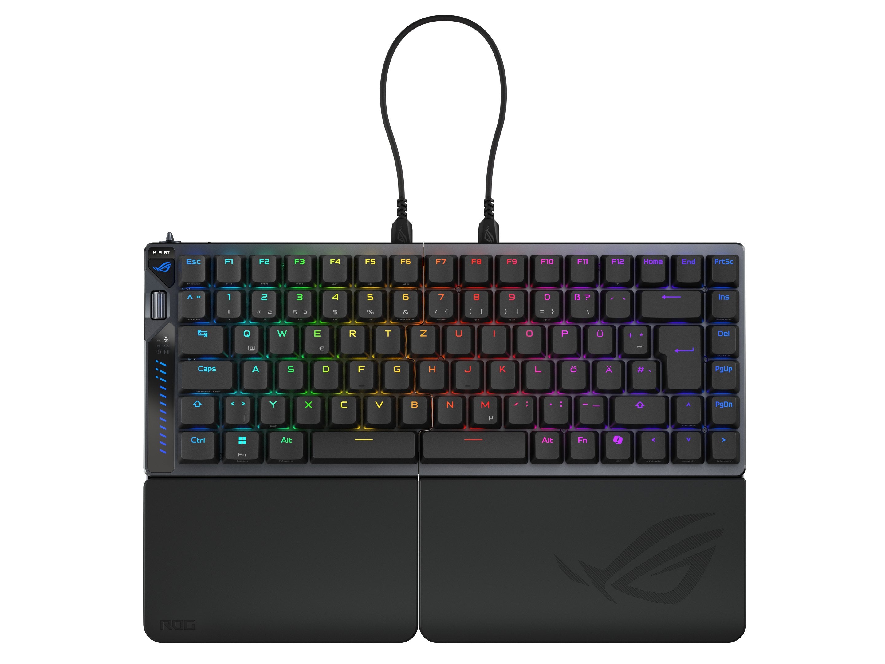 EAN 4711636056007 - ASUS ROG Falcata teclado Juego USB + RF Wireless + Bluetooth QWERTZ Alemán Negro imagen 1