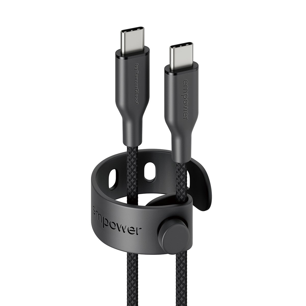 EAN 5715685027635 - PanzerGlass empower™ by ® Racing 60W USB-C to USB-C Cable | USB 2.0 | 2M | Space Black cable USB Negro imagen 1