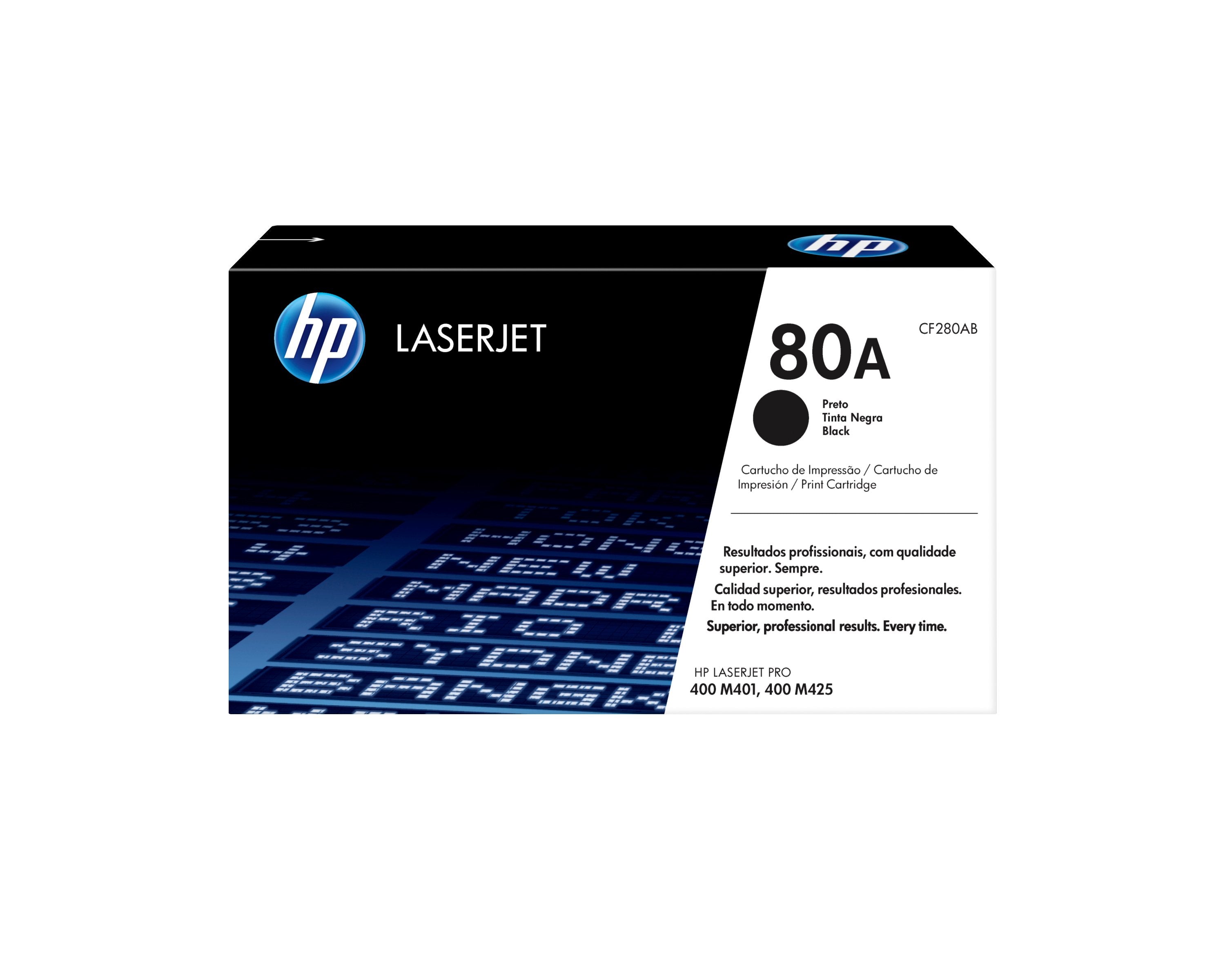 EAN 0886111144143 - HP 80A Black Original LaserJet Toner Cartridge cartucho de tóner 1 pieza(s) imagen 1