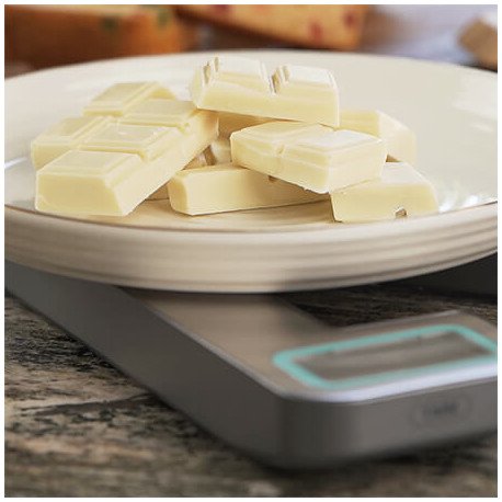 Bascula De Cocina Cecotec Cook Control 10100 Ecopower Compac