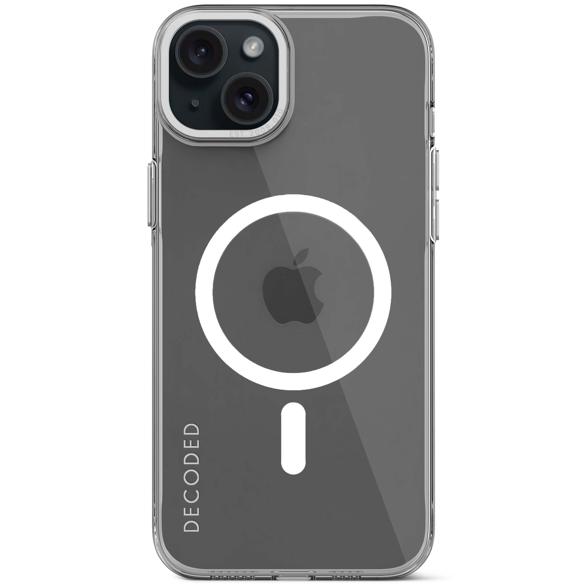 EAN 8720593010751 - Decoded D24IPO15PLBCT2TT funda para teléfono móvil 17 cm (6.7") Transparente imagen 1