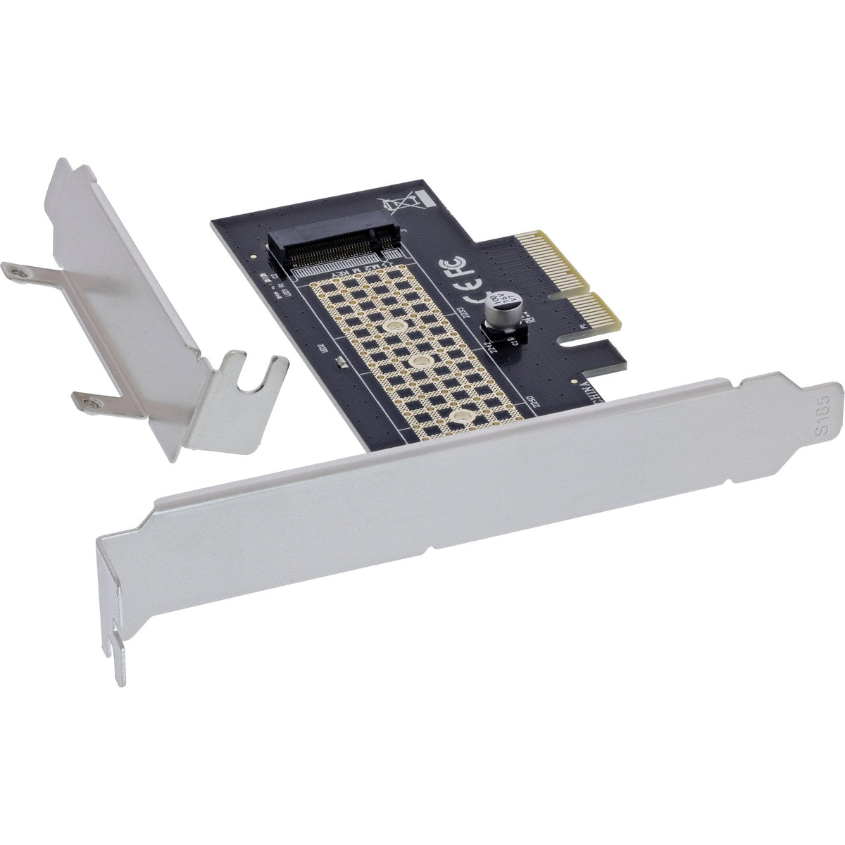 Inline Pcie Tarjeta A 1x Interno Nvme M.2 Key M - Pcie X4