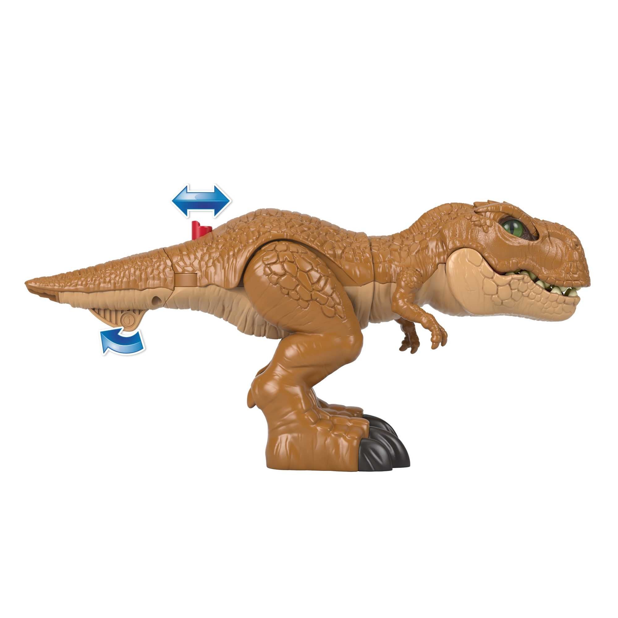 Imaginext Jurassic World Wütender Action T-Rex, Spielfigur Hfc04