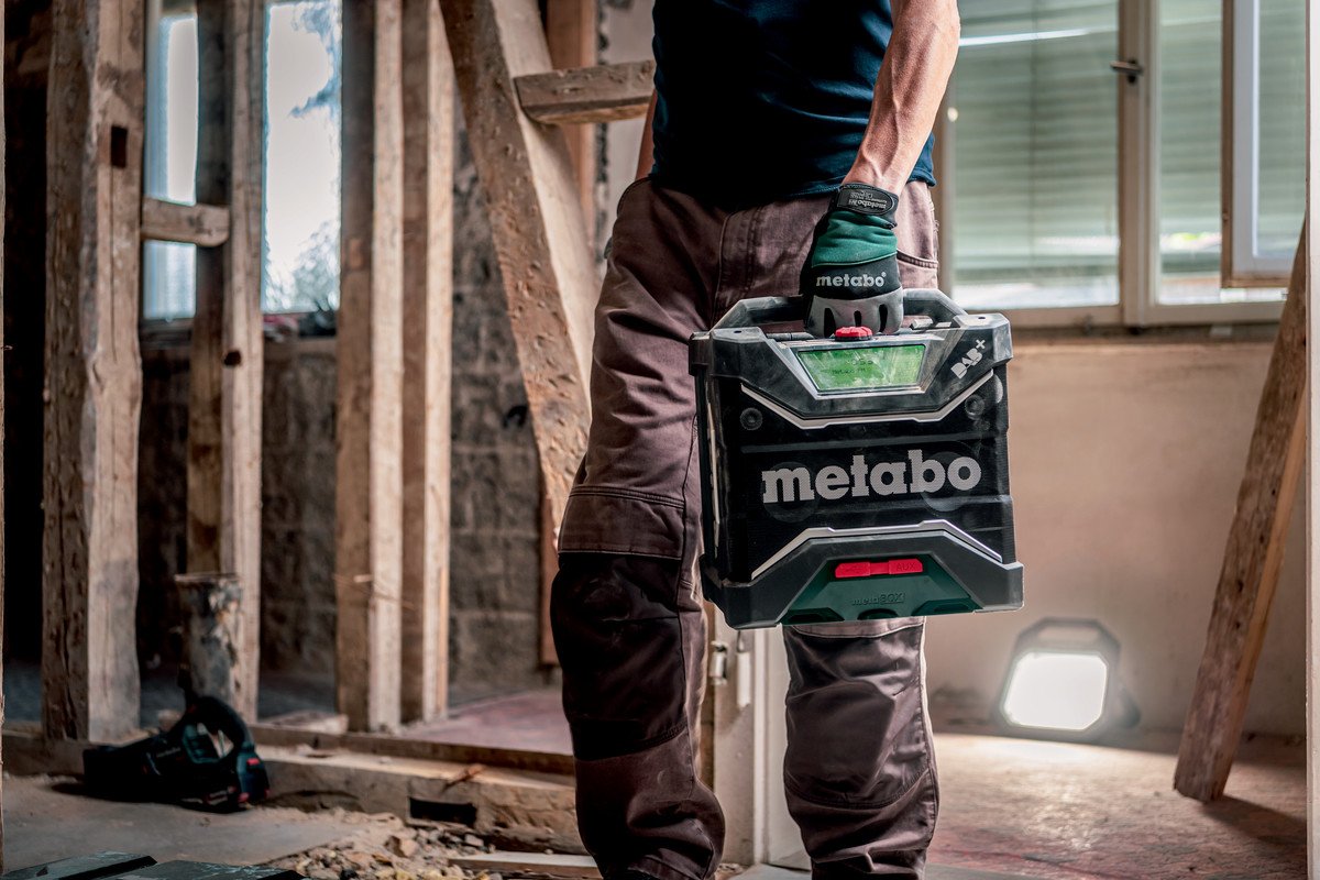 Metabo Rc 12-18 32w Bt Dab+ Akku-Baustellenradio