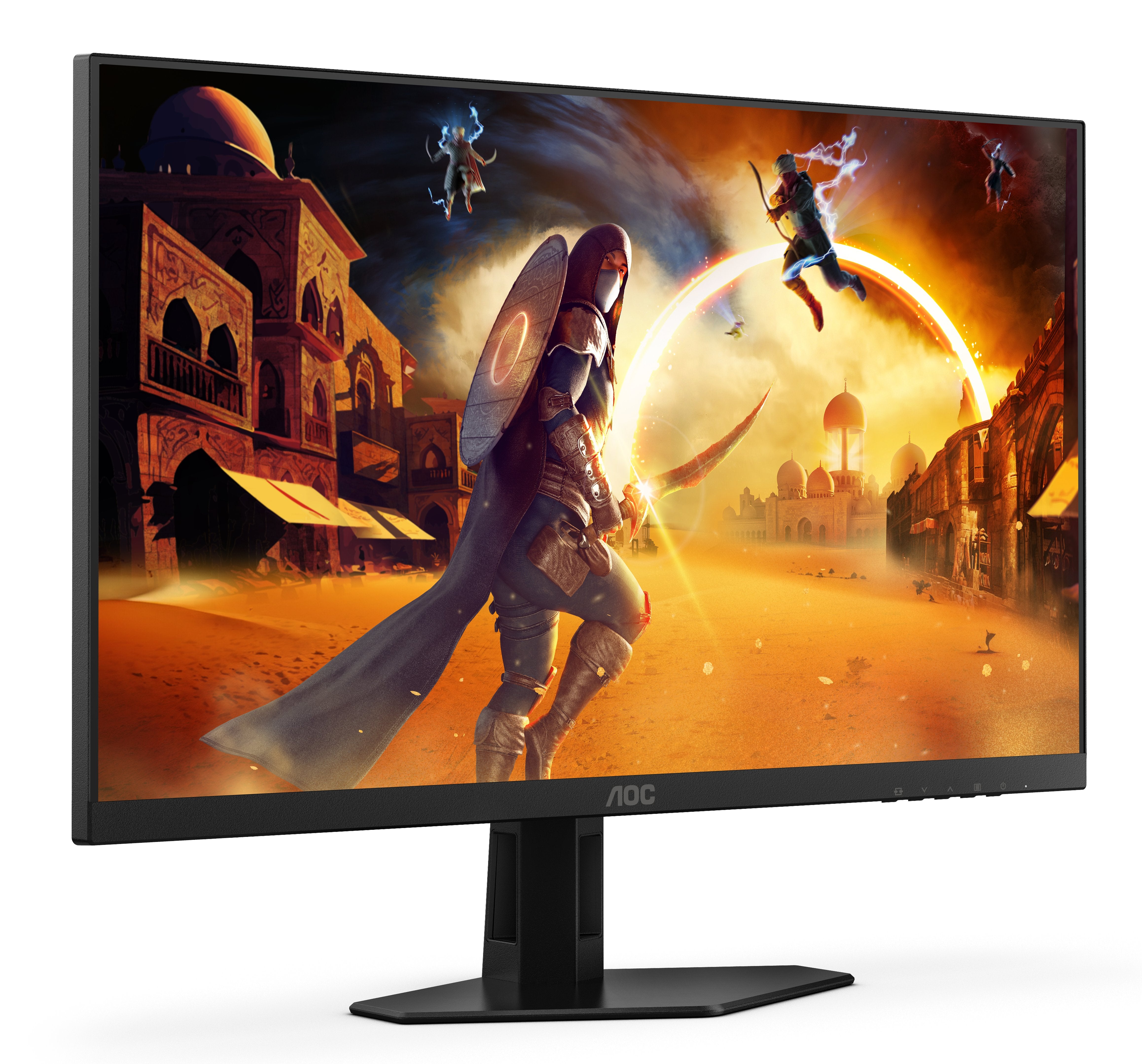 Monitor Aoc 27g4xe (27") 1920 X 1080 Pixeles Full Hd Lcd Negro, Gris