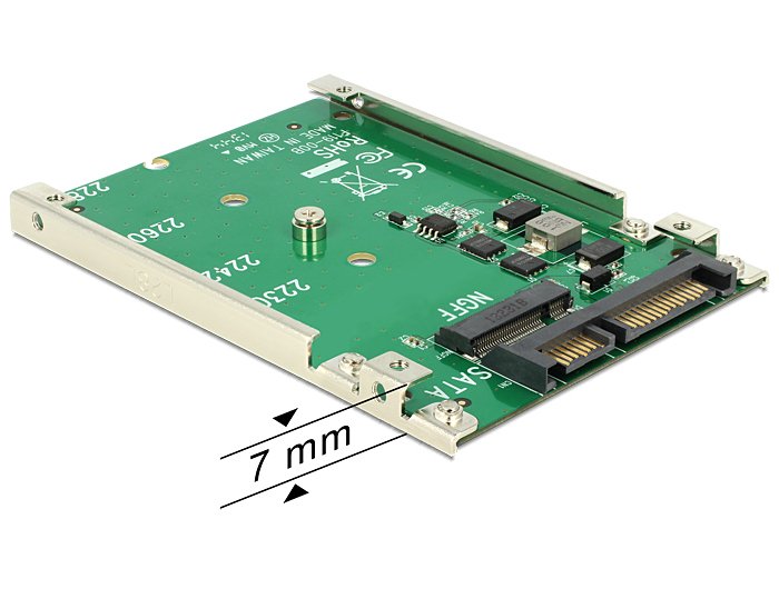 EAN 4043619625444 - DeLOCK 62544 tarjeta y adaptador de interfaz Interno M.2 imagen 1