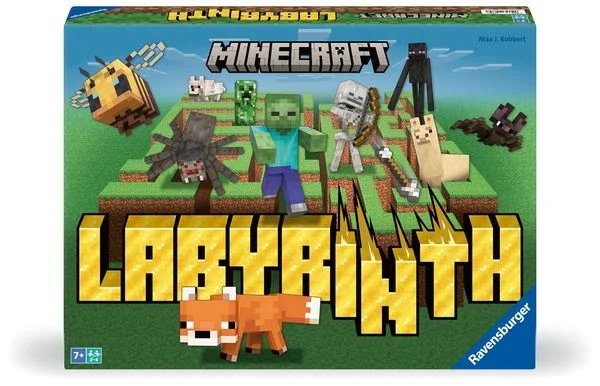 Ravensburger Minecraft Labyrinth, Juego De Mesa 24684