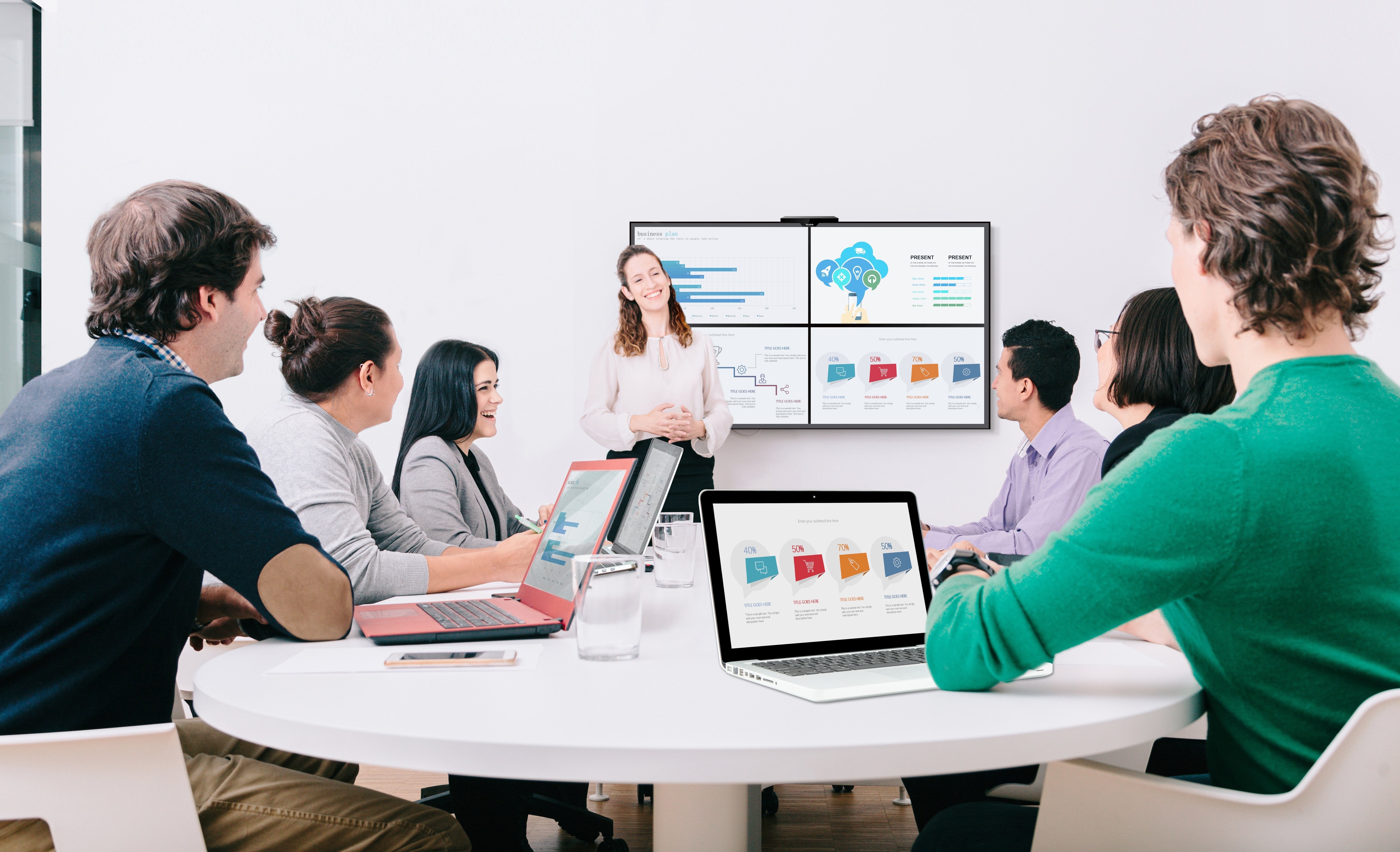 Yealink Roomcast Sistema De Presentación Inalámbrico Hdmi Escritorio