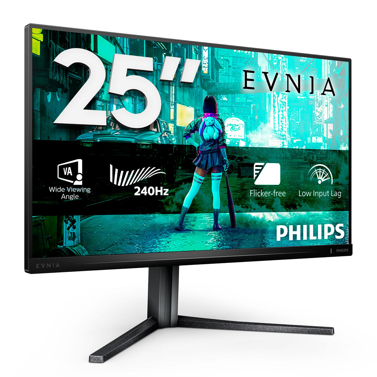 EAN 8712581800673 - Philips Evnia 25M2N3200W/00 pantalla para PC 62,2 cm (24.5") 1920 x 1080 Pixeles Full HD LCD Gris imagen 3
