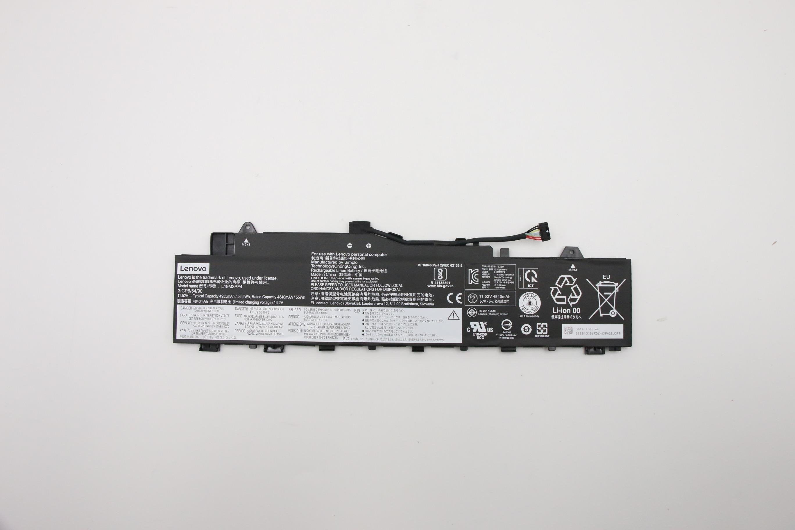 EAN 5704174830931 - Lenovo 5B10W86939 refacción para laptop Batería imagen 1