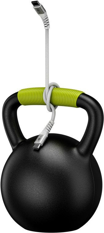 Cable Goobay Usb-C (St-St) 0,5m Verbindungscable Textilmantel Blanco