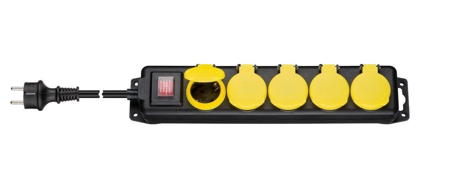 Goobay Regleta De Enchufes De 5 Tomas Para Exterior 45194