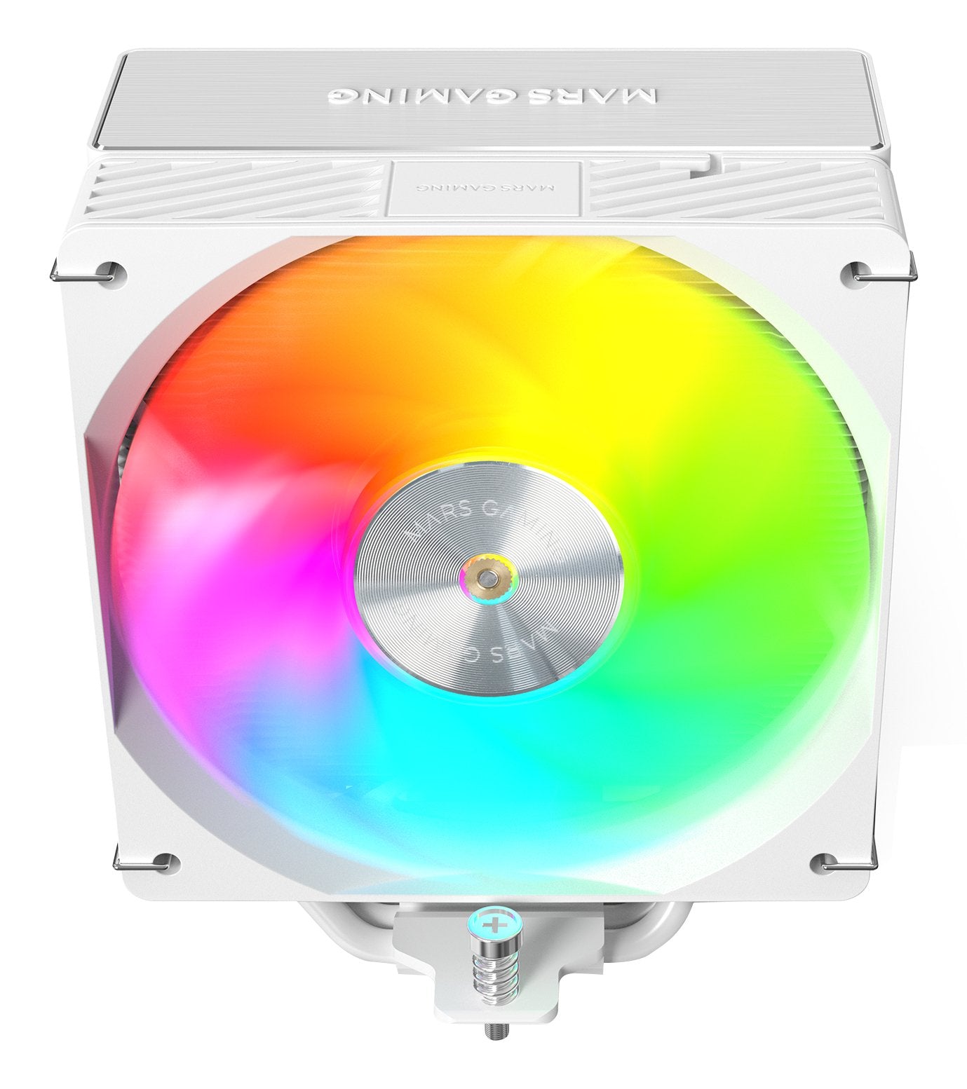 EAN 8435693109457 - Mars Gaming MCPUX5ARGBW sistema de refrigeración para ordenador Procesador Refrigerador de aire 12 cm Bla imagen 3