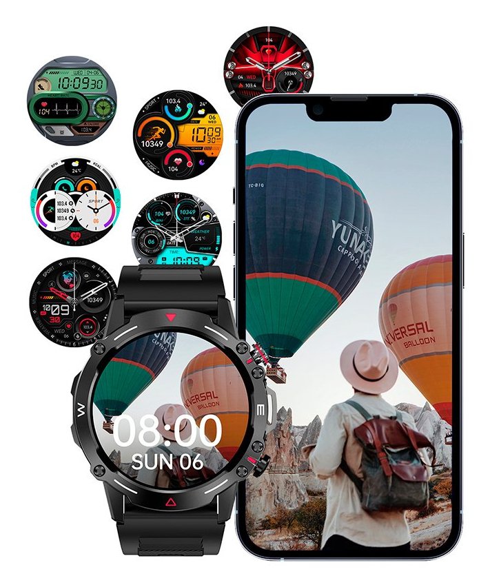 EAN 8434847073545 - COOL Accesorios 8434847073545 Relojes inteligentes y deportivos 3,63 cm (1.43") AMOLED 46 mm Digital 466 imagen 6