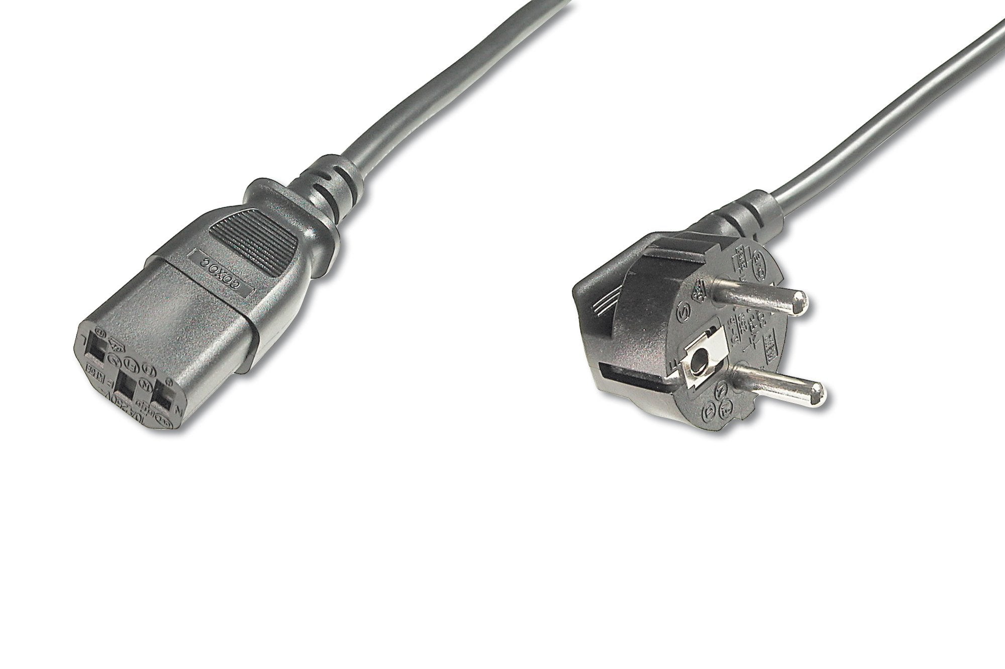EAN 4016032311744 - Digitus AK-440100-050-S cable de transmisión Negro 5 m CEE7/7 IEC C13 imagen 1