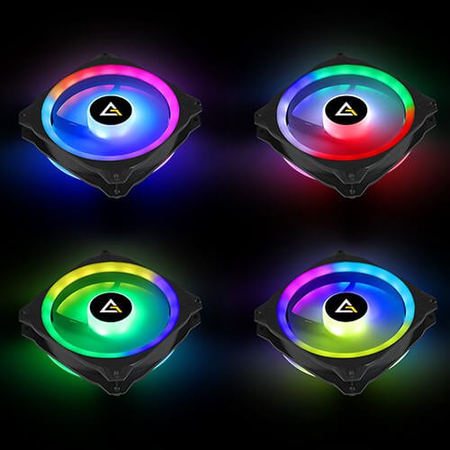 Ventilador Antec Prizm X 120 Argb 3+C (3*120mm + Controller) Retail