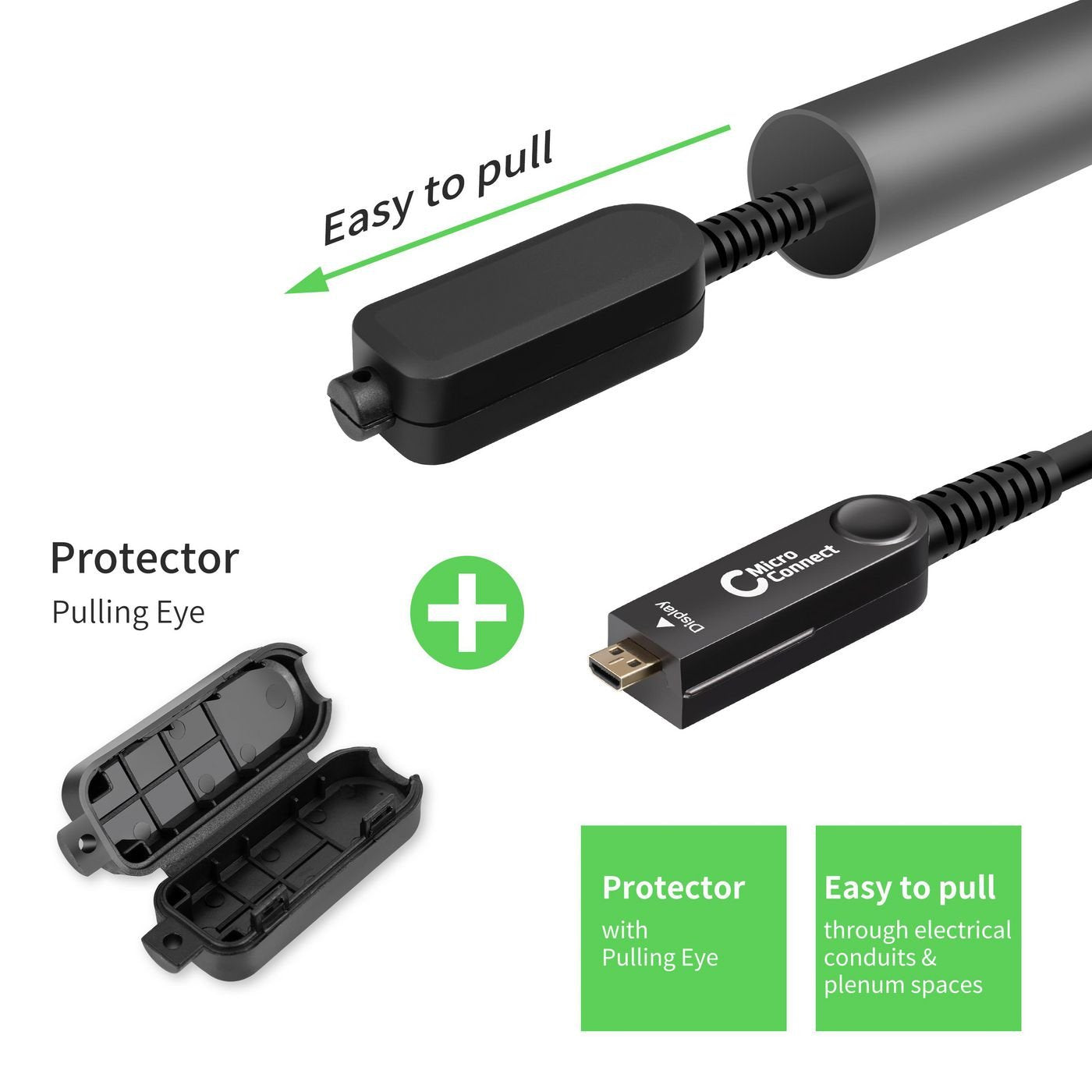 Microconnect Hdm191940v2.0dop Cable Hdmi 40 M Hdmi Tipo A (Estándar) Hdmi Tipo D (Micro) Negro