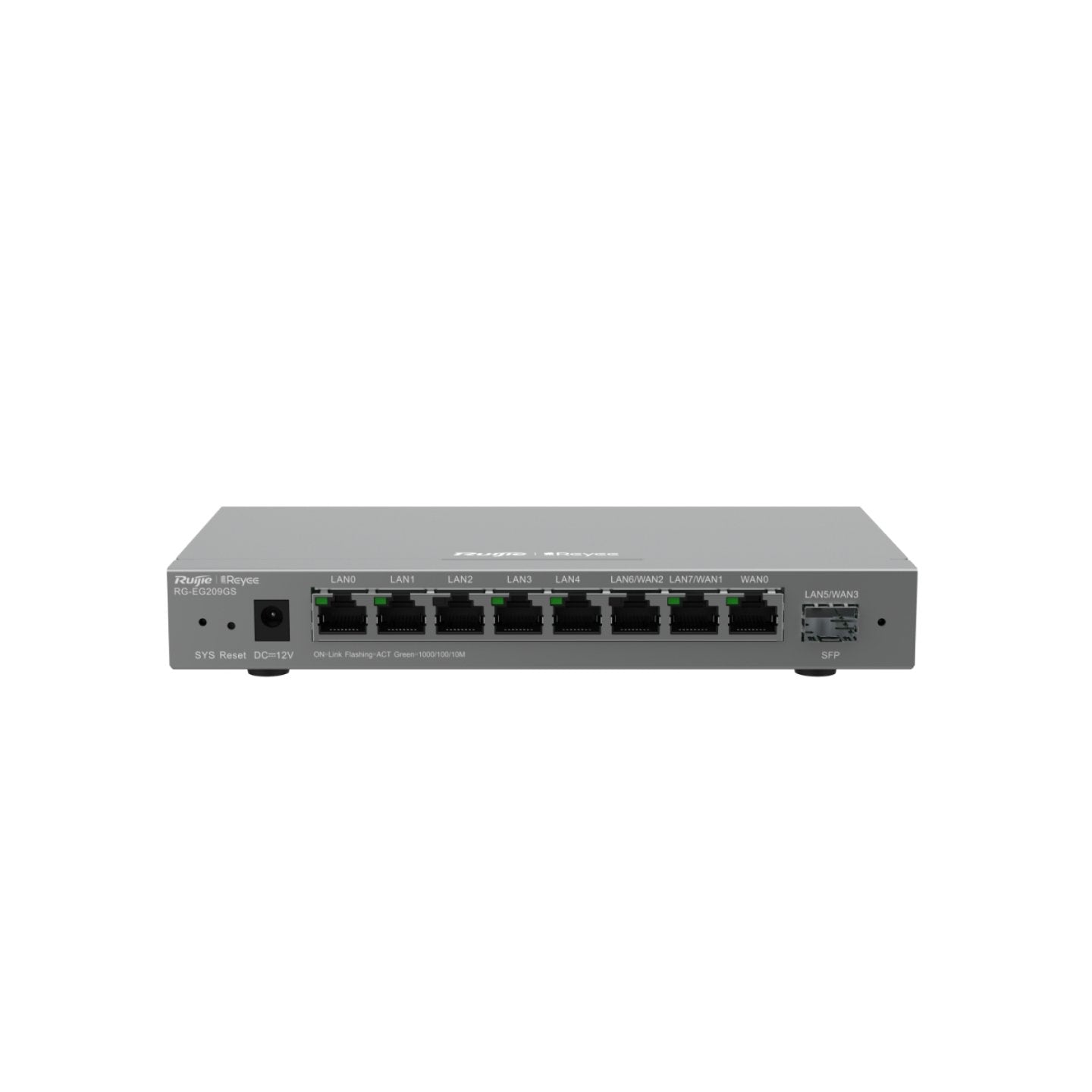 Reyee 9-Port Gigabit Cloud Managed Sfp Router, 8x Gbit, 1x Sfp