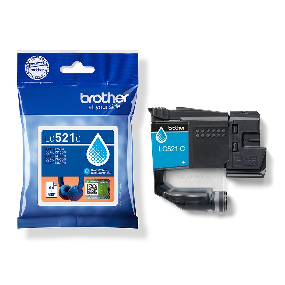 EAN 4977766839204 - Brother LC521C cartucho de tinta 1 pieza(s) Original Cian imagen 5
