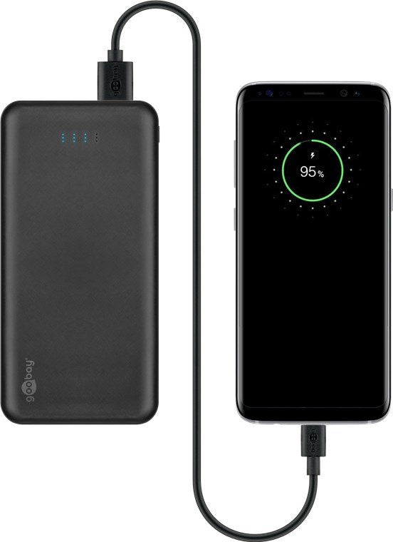 EAN 4040849408915 - Goobay 40891 batería externa Polímero de litio 10000 mAh Negro imagen 5