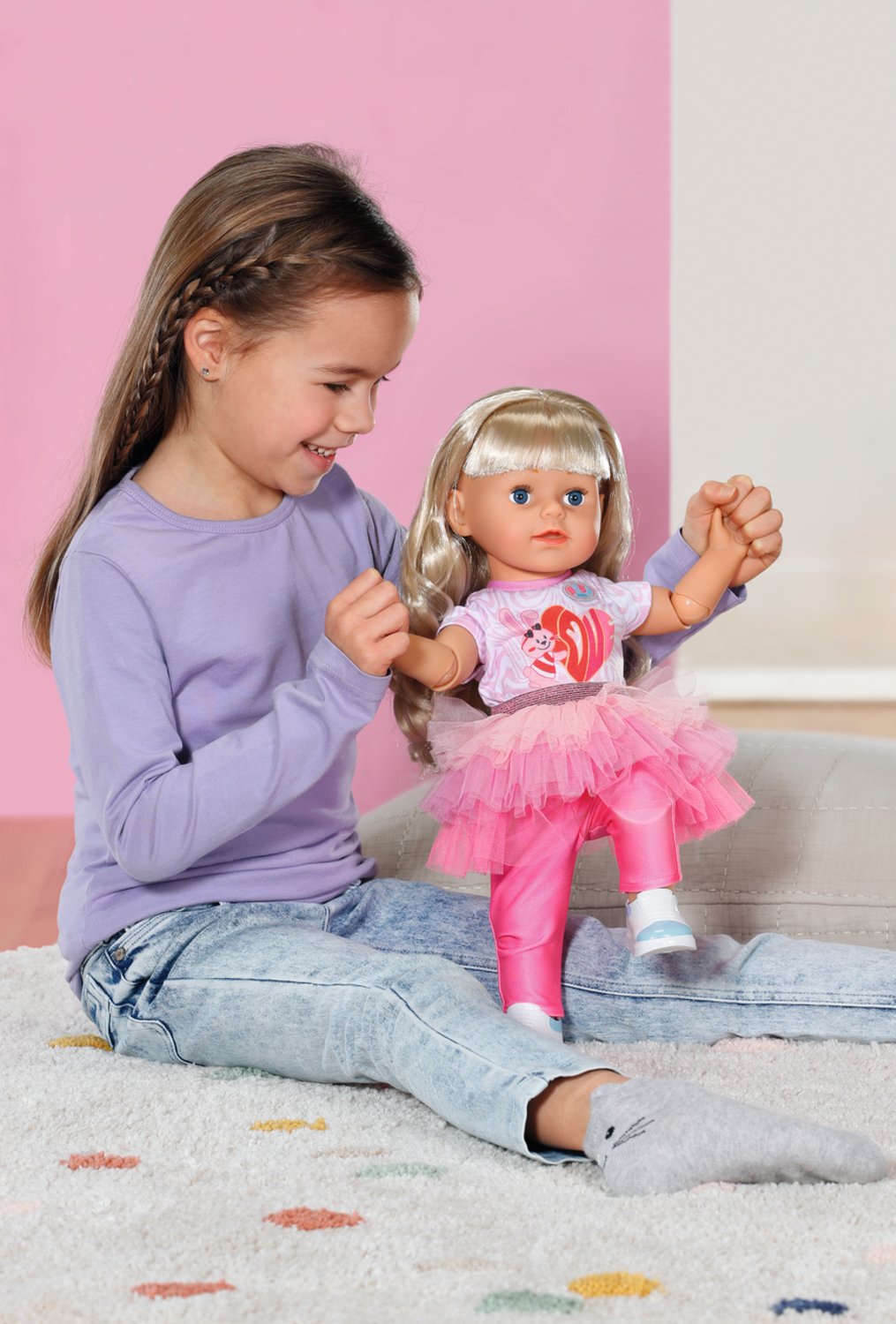 Muñeca Baby Born Sister Style And Play De 43 Cm