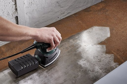 Pack 10 Hojas Abrasivas Adhesivas, 2 Piezas Para Madera/Metal Grano 40 1811000 Wolfcraft