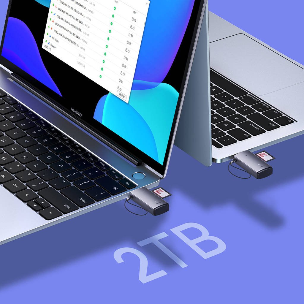 EAN 6932172608194 - Baseus BS-OH069 lector de tarjeta USB 3.0 Type-A/Type-C Gris imagen 11